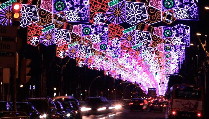 Luces de navidad Barcelona