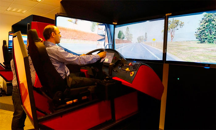 Simulador conducción